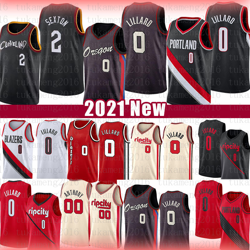 

Damian 0 Lillard Carmelo 00 Anthony Collin 2 Sexton Basketball Jersey Cleveland Cavaliers Portland Trail Blazer, Please buy 10 piece - if only need logos