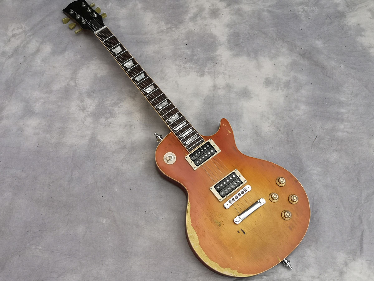 

Nitro Finish, Slash Relic/Aged Electric Guitar, 1 PC Body/Neck, bone nut guitars
