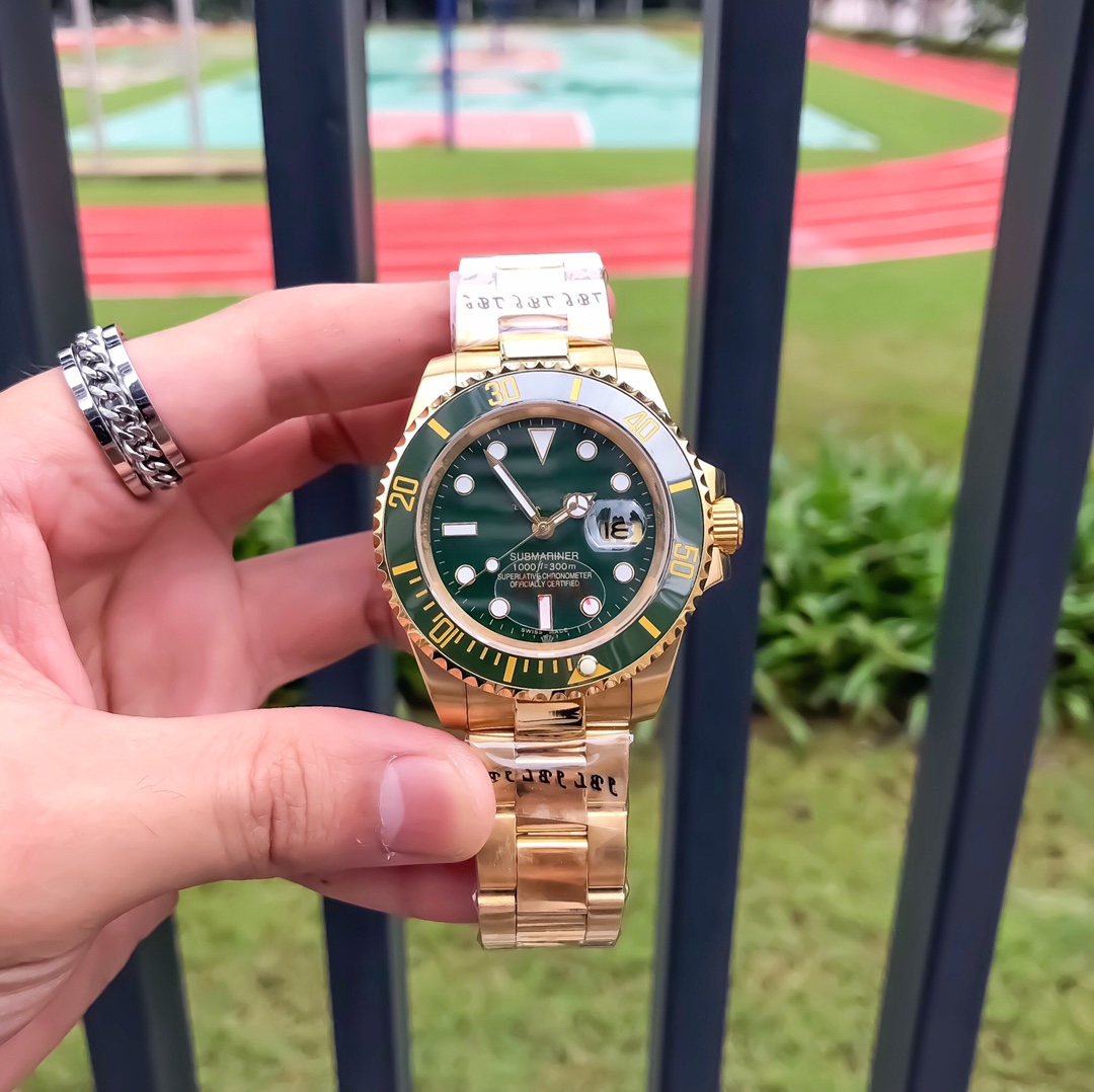 

Submarine calendar mens luxury mechanical watch waterproof ceramic sports stainless steel 2813 wristwatch designer 41mm gifts Submariner With box