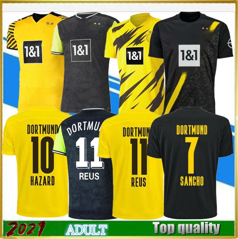 

20 21 22 HAALAND REUS soccer jerseys dortmundes 2021 4th football shirt BELLINGHAM SANCHO 2022 HUMMELS BRANDT DE FOOT uniform, 2021 third