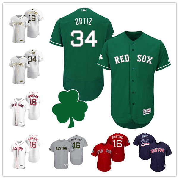 

Custom Mens women youth BostonRed Sox16 Andrew Benintendi 34 David Ortiz white black blue Authentic Weekend 2020 Home Jersey