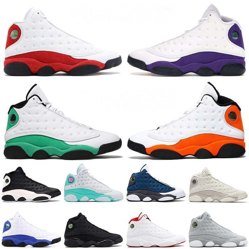 

Womens 13s High Quality Basketball Shoes Starfish Mens 13 Court Red Flint Purple Lakers Island Green Retro Hyper Sneakers Men Women Roy Pavd, Black