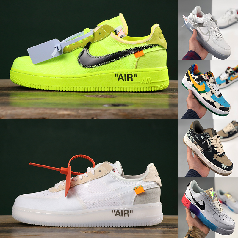 

Nike Air Force 1 Dunk Low Slippers Mens Shoes LV07 Shadow One Womens Sports Sneakers Off White X Airs Trainers