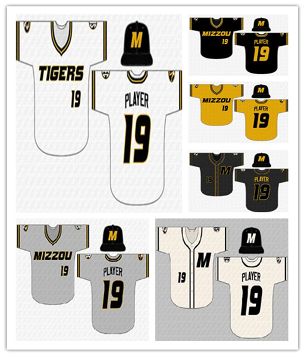 

Custom Mizzou Missouri Tigers College Baseball Jersey Luke Mann CHAD MCDANIEL Torin Montgomery GARRETT RICE ANDREW KEEFER BRANDT BELK TRE MORRIS TY WILMSMEYER, Black