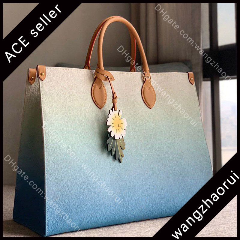 

bag bags female vm55 real leather shopping canvas shoulder handbag quality handbags with box b019 women tote