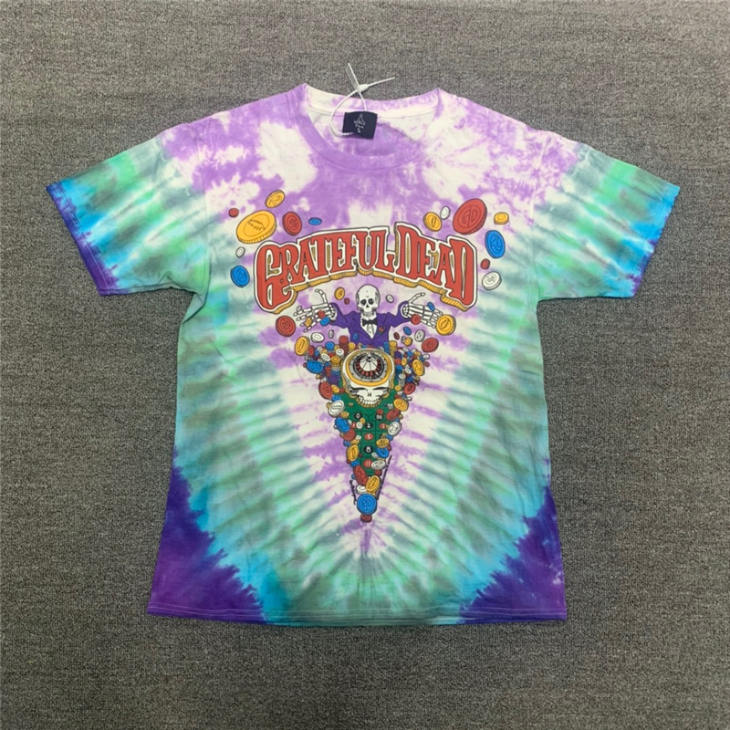 

Real Pics Best-Quality Tie Dye T Shirt Men Women Oversized Top Tee T-Shirt
