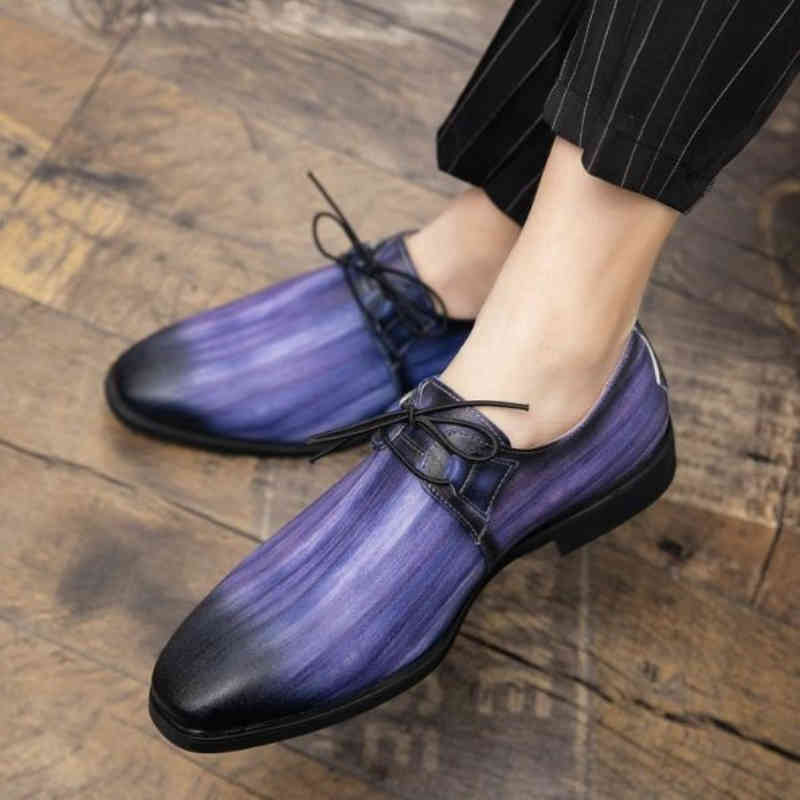 

dress shoes summer british fashions plutonium pointed at men's leather shoes lace up to high fashion young versatile ks036 qrc8, Black