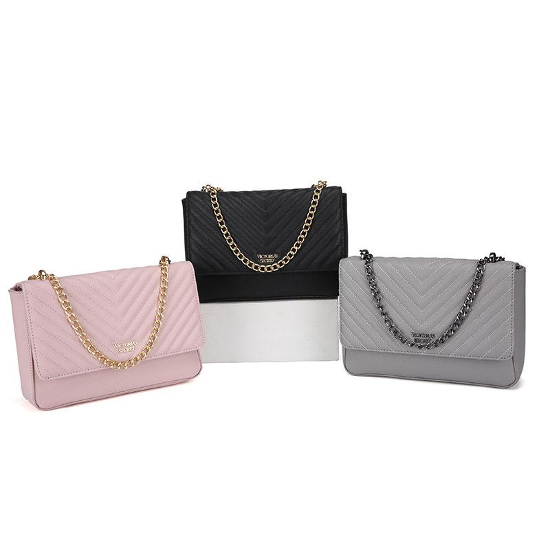 

Women's Bag 2021 Clamshell Embroidery Thread Small Fragrance Portable Chain Shoulder Messenger Bags Crossbody For Women Cross Body, Black