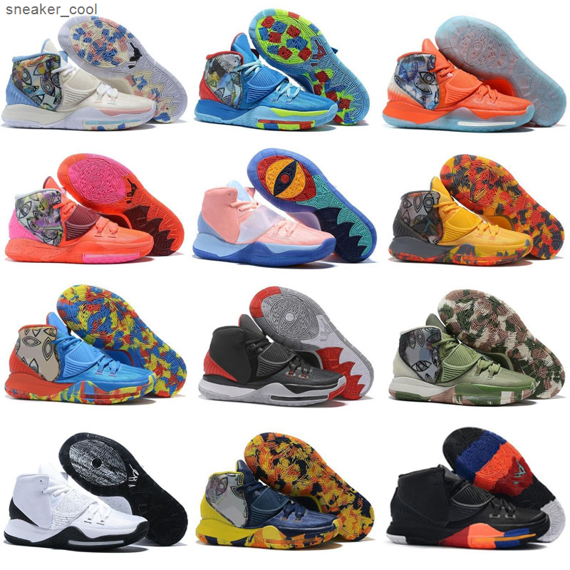 

Quality High Mens Shoes 6 6s Preheat Collection Concepts Khepri NYC Tokyo Manila Jet Black Baskets Shoes, As photo 1