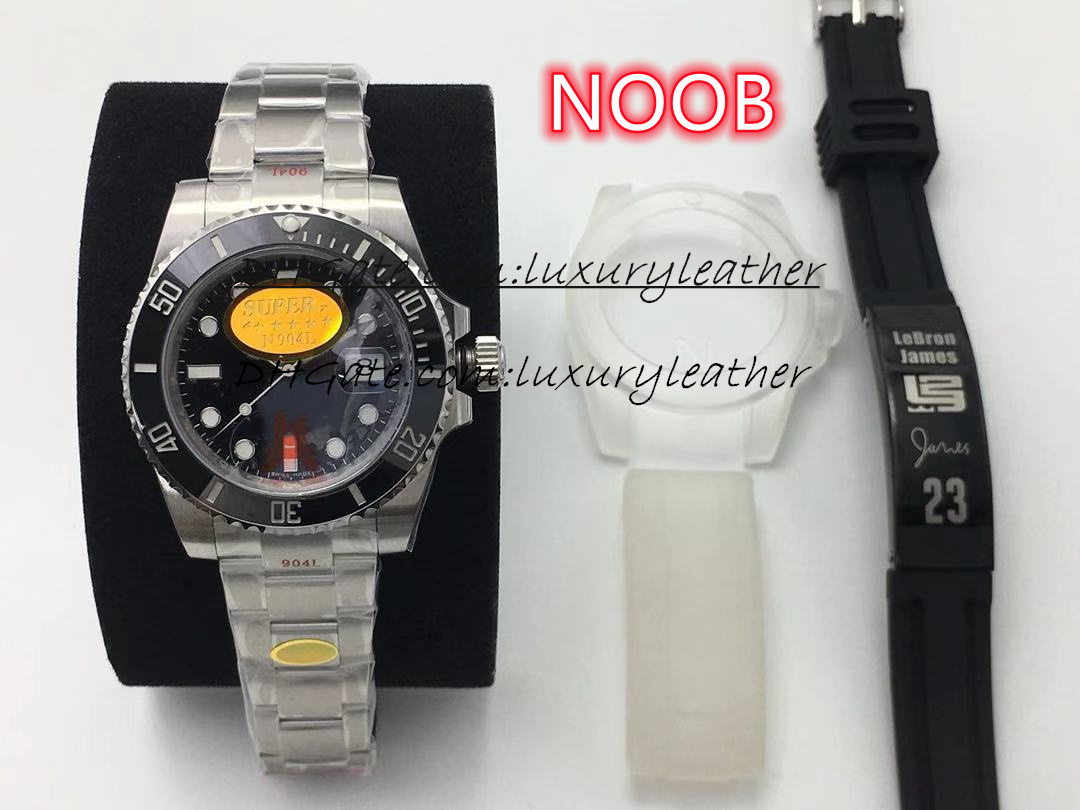

TOP N factory V10 version Men's watch Automatic mechanical movement ETA2836 or Cal.3135 Size 40 mm 904 l stainless steel Sapphire glass, Extra freight