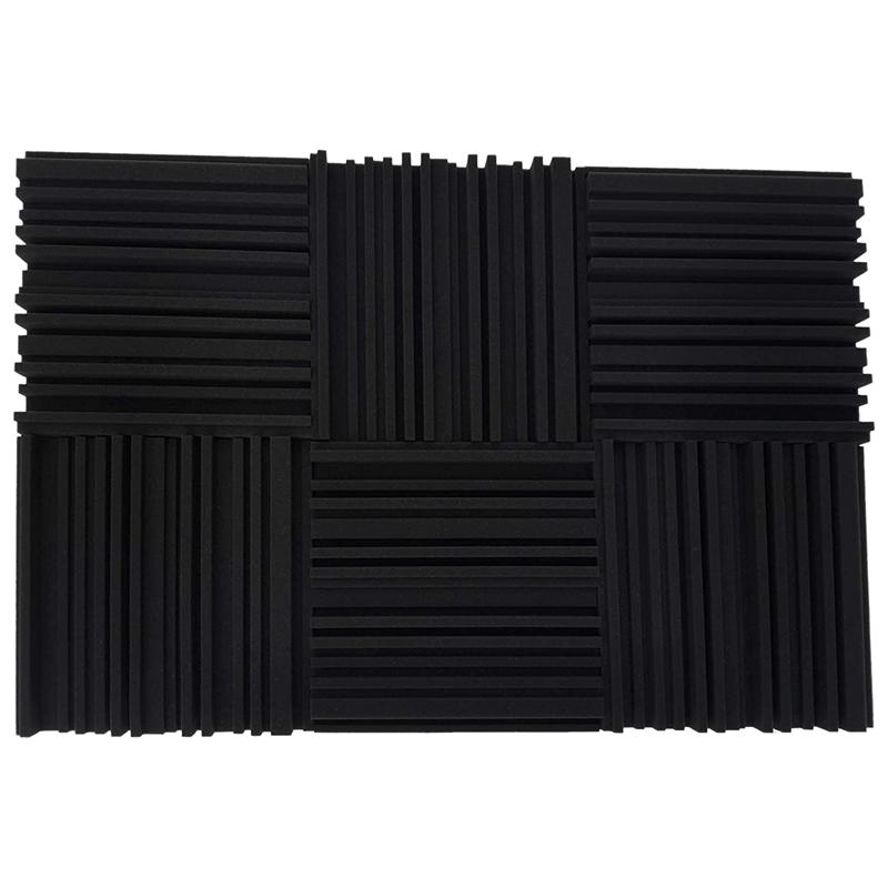 

Golf Training Aids 6Pack Groove Acoustic Foam Studio Recording Ceiling Soundproof Panels Sound Absorption Tiles 15inch X X2inch