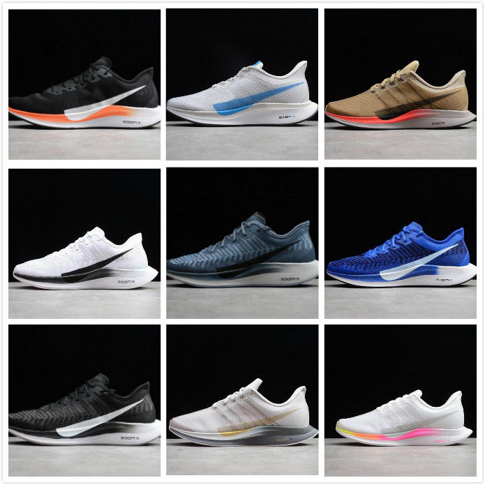 

[With box]Preferential Zoom Pegasus 35 xx shoe Turbo Barely Grey Punch Black White Running Shoes Men Women React ZoomX