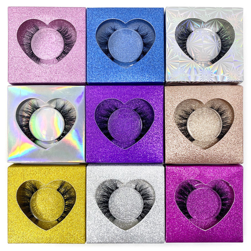 

1 Pair 3D Faux Mink Eyelashes Fluffy Dramatic Makeup Wispy Natural Long False Eye Lash Thick Fake Lashes
