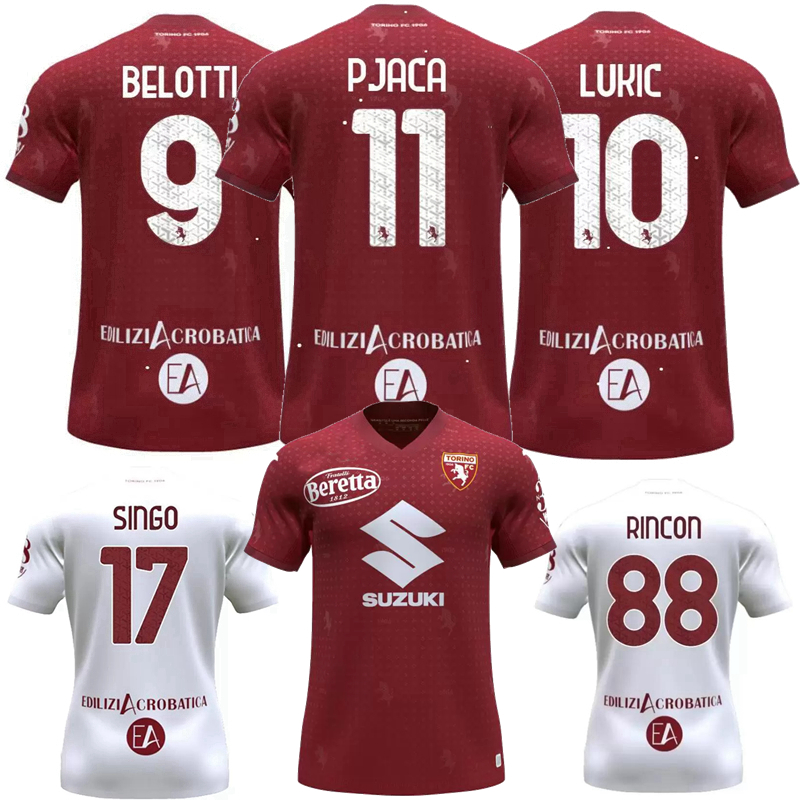 

2021 2022 Torino FC Soccer Jerseys BELOTTI LUKIC PJACA BREKALO T.SANABRIA home away 21 22 football shirt