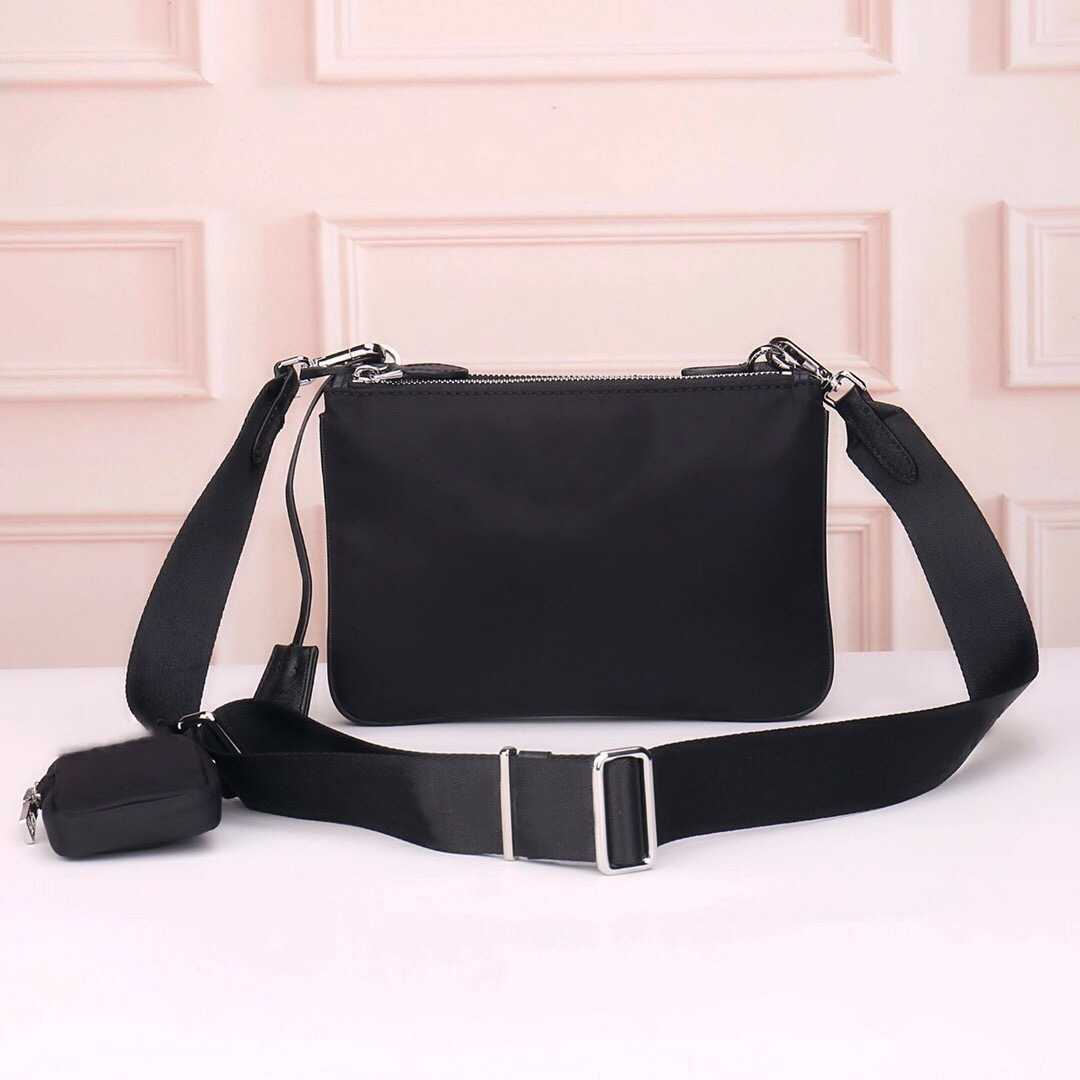 

CLASSIC FLOWER Wholesale Fashion messenger cross Body men twin set chain purse classic satchel hand canvas shoulder bag parachute fabric man, Customize