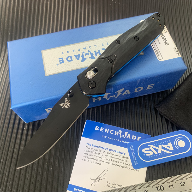 

Benchmade Mini 945 Osborne AXIS Folding Knife S30V Blade G10 Handles Outdoor Camping Hunting Pocket Tactical 940 BM 9400 Knives