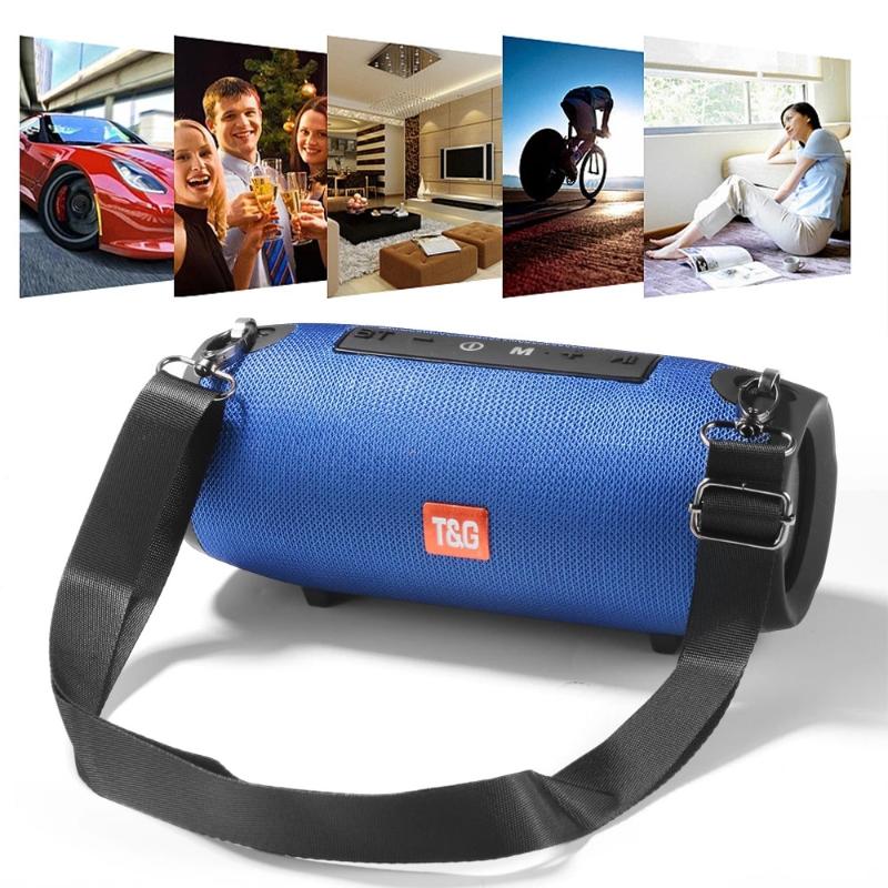 

Bluetooth Speaker Wireless Portable Outdoor Sport Column IPX6 Waterproof 3D Stereo Phone Call MP3 Music Player Speakers