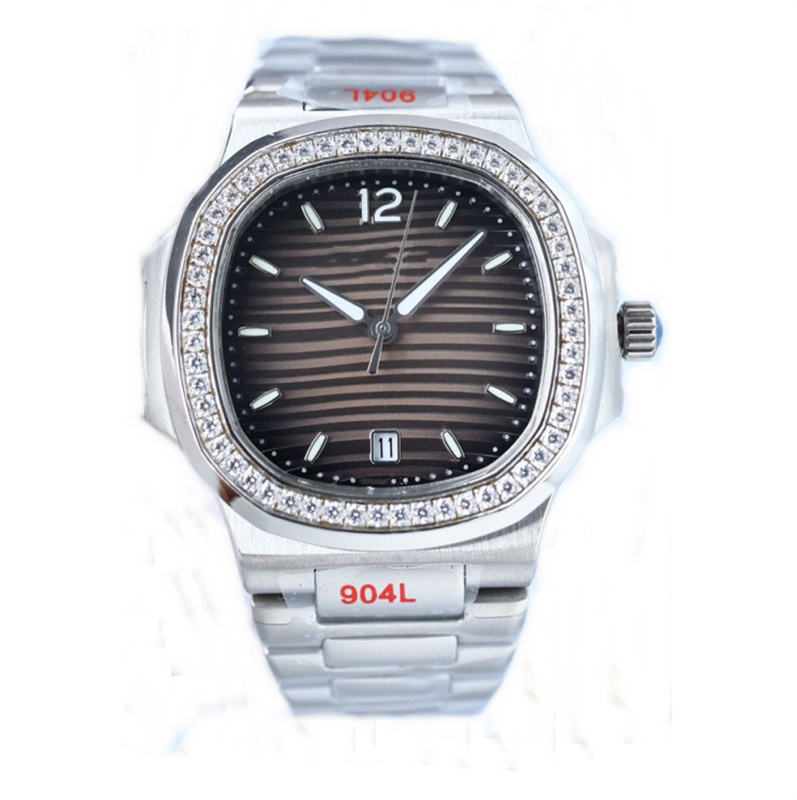 

Men's and women's popular diamond ring watch imported Xitie city 8215 mechanical movement 316L fine steel shell sapphire mirror 40mm, Customize