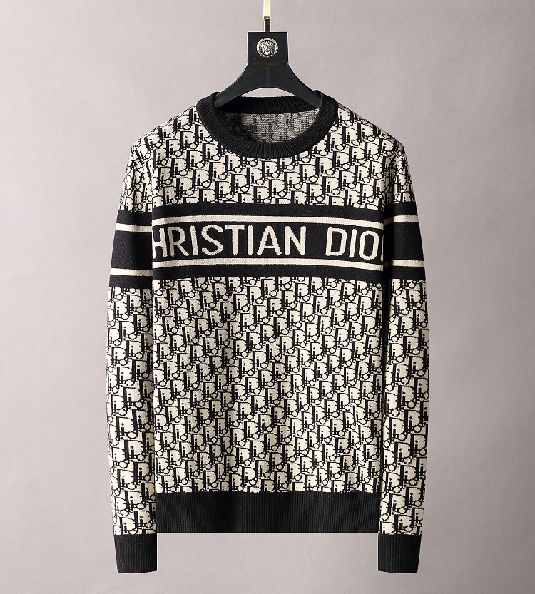 

2021RR Mens Sweater Winter Fleece Thick Half Zipper High Neck Warm Pullover Quality Slim Knit Wool designer knitting Casual Jumpers zip Brand Cotton sweatshirt, Ivory