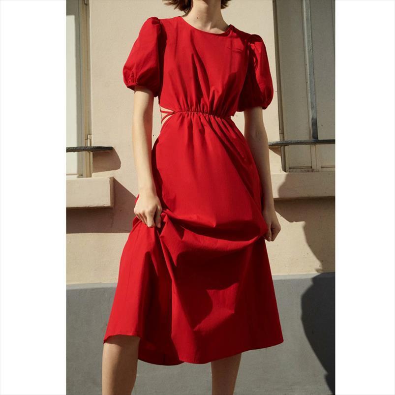 

summer fashion solid women dress short sleeve o neck hollow out female elegant party poplin dresses ly9434, Black;gray