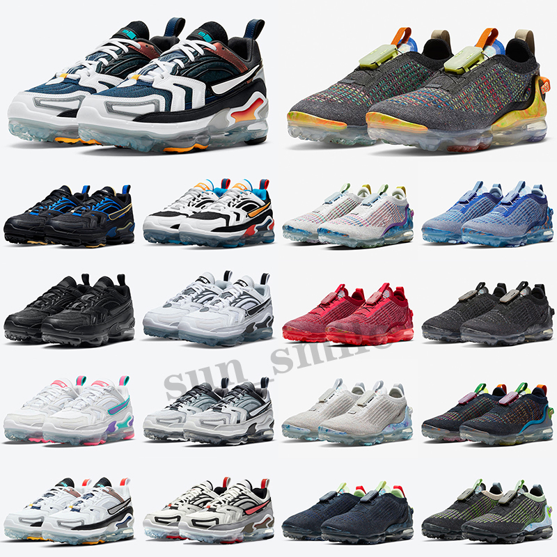 

EVO 2020 FK Running shoes hyper grape triple black blue yellow evolution of icons infrared wolf grey women mens trainers sports sneakers wholesale, Color 12