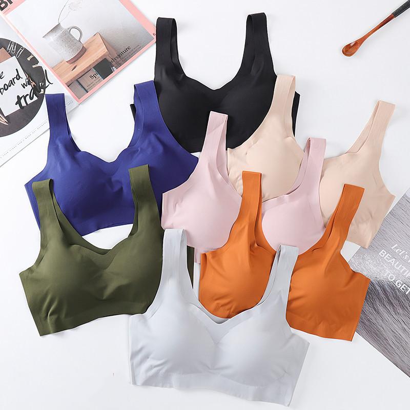 

Gym Clothing Breathable Seamless Sports Bras,Women's Bras Light Bra Top,Plus Size Running -proof Fitness Yoga Tops, Pink