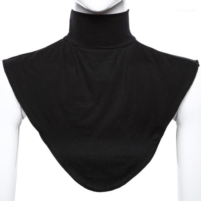 

Islamic Hijab Extensions Neck Chest Back Cover Modal Scarf Half T Shirt Muslim1