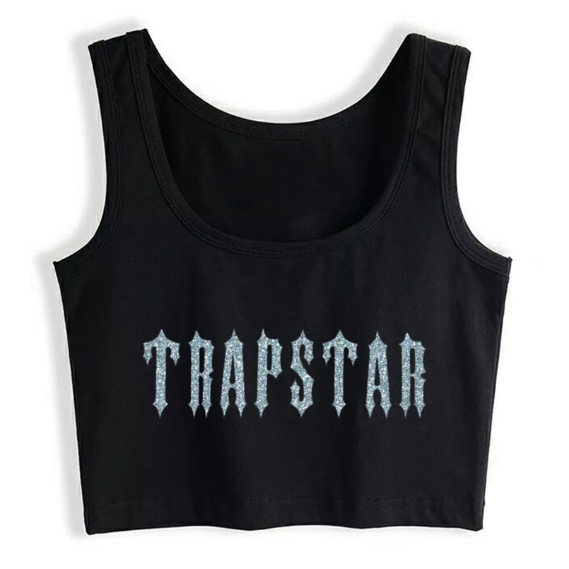 

Crop Top Female Trapstar Design Fashion Inscriptions Custom Tops Women 210622, White
