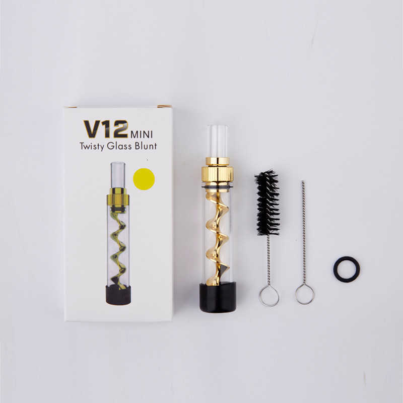 

Hot V12 Mini twist glass blunt
