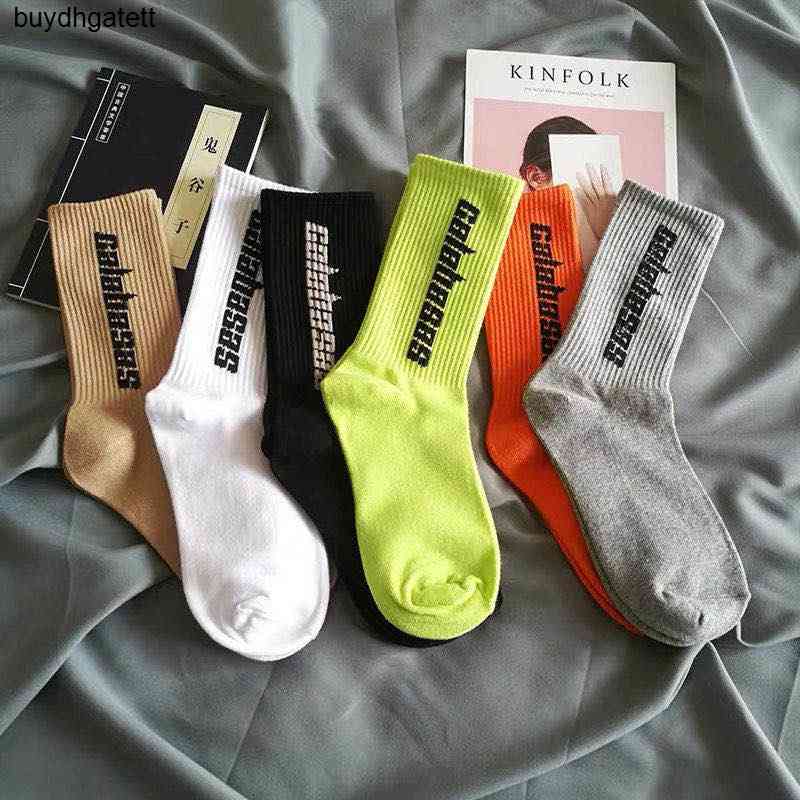 

Streetwear Skateboard Harajuku Cpfm Kanye West Socks Letter Coconut 350 Calabasas Rap Basketball Hip Hop Fashion Cottonrgjf, Lwk1