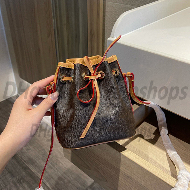 

High Quality L luxurys designers bags Fashion womens CrossBody Chains Handbag ladies Totes mini Drawstring bucket Bag purse 2021 Cross Body Handbags Most Popular, No bags