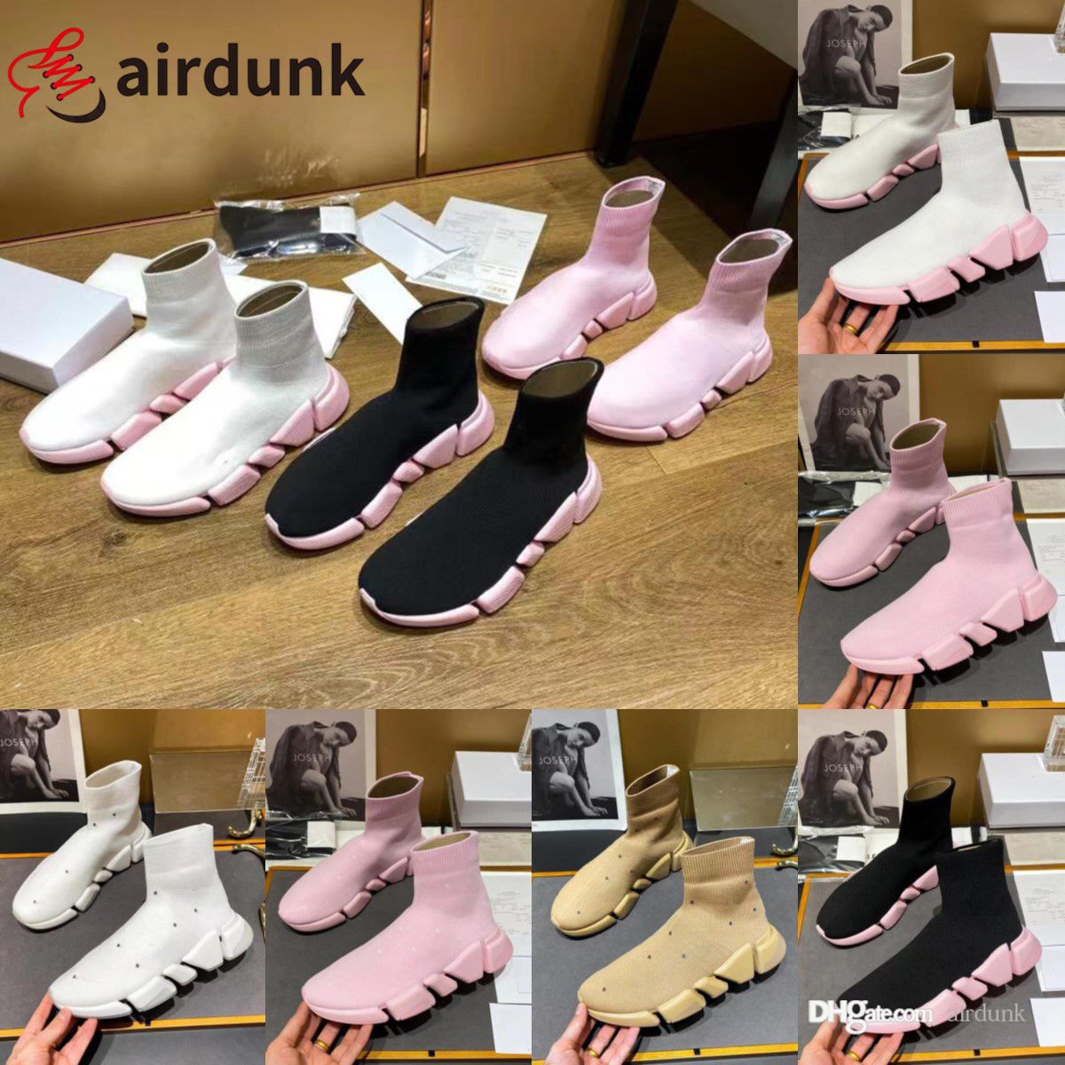 

2021 designer sock Casual shoes mens speed 2.0 trainers luxury women men Hiking Shoe pink bottom 2 Khaki Race runners sneakers socks Triple Black White boots platform, I need look other product