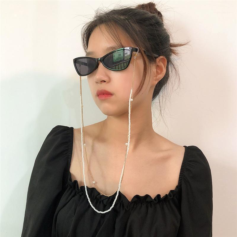 

AE-CANFLY Fashion Glasses Chain For Women Imitation Pearl Link Eyewears Neck Strap Lanyard Accessories Jewelry Gift1