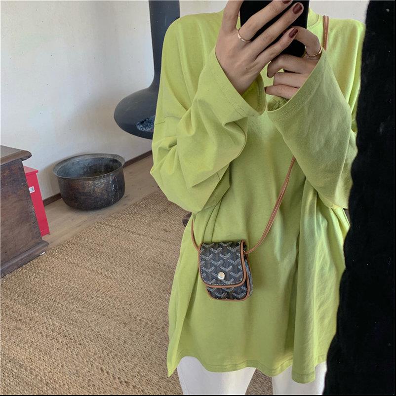 

womens t shirt minimalist basic split loose korean all match casual solid summer women tees full sleeved girls, White