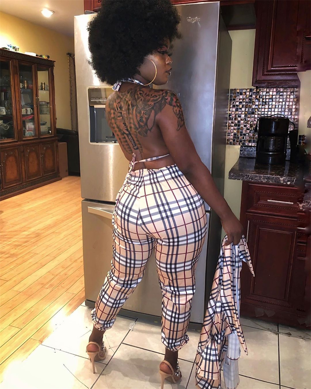 

Fashion Streetwear Womens Tracksuits Three piece set tracksuit outfits long sleeve Jackets Tops Bikini trousers sweatsuit pullover designers Ladies clothes, Khaki