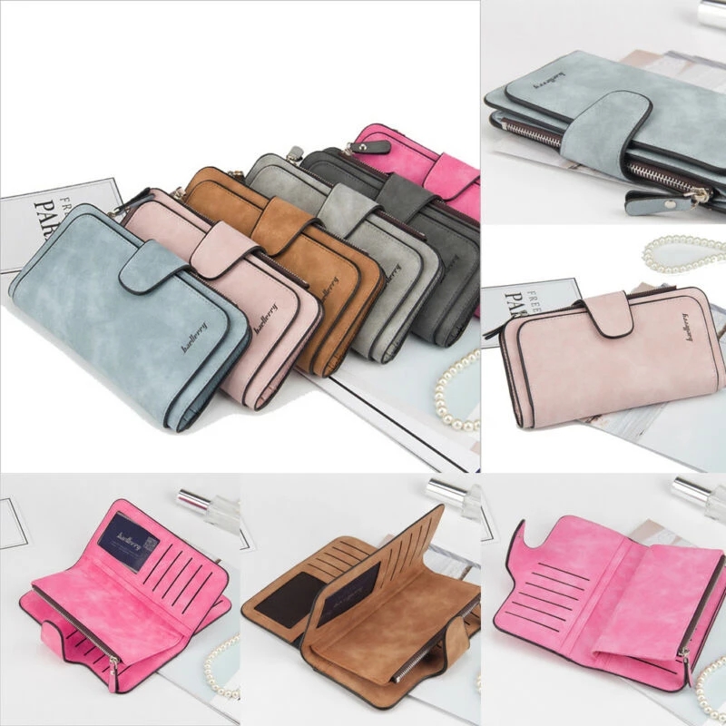 

Retro Glamorous Multiple Slots Women Wallets Long Design Lady Fashion Wallets