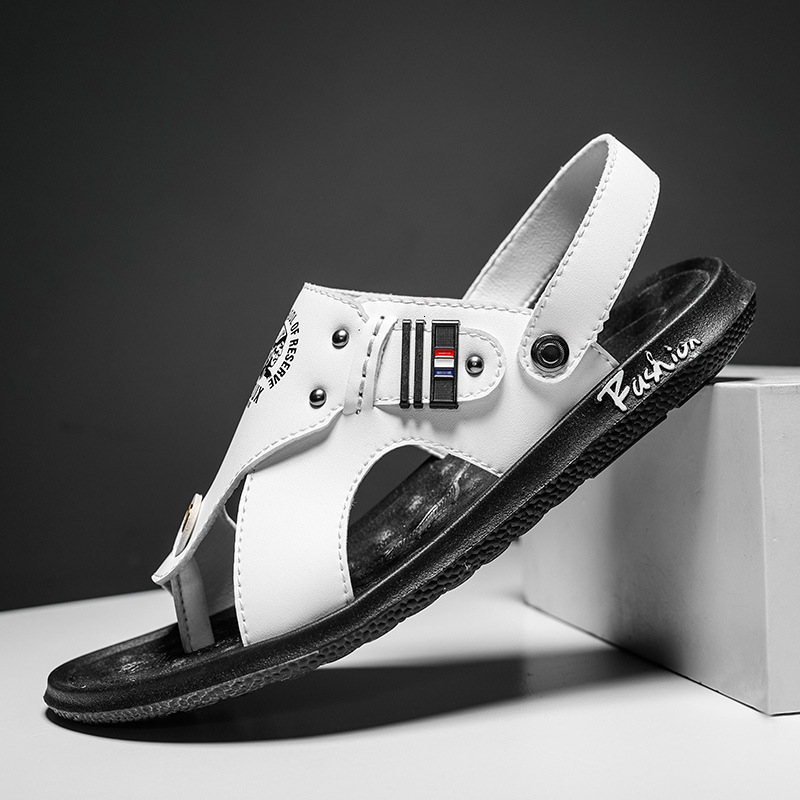 

Slippers Summer sandals summer men's casual beach MU6G, 1# shoe box