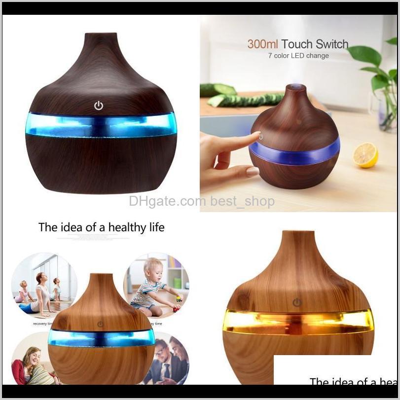 

Oils Household 300Ml Aroma Essential Oil Diffuser Ultrasonic Air Humidifier Grain Home Decoration Colorful Glow Diffusers 13 6Bh Iw1N Gnz0C