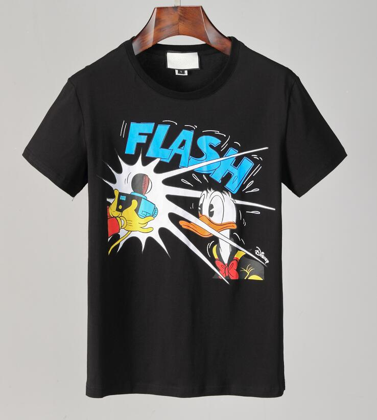 

2021 summer mens t shirt fashion simple pure cotton black and white Couples clothing casual high-quality letter embroidery M-3XL#635, White;black
