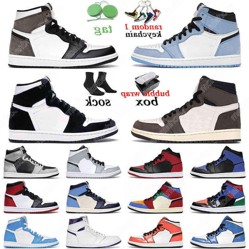 

Turbo Green With Original Box men women Jumpman 1 Twist Basketball Shoes 1s University Blue Dark Mocha Hyper Royal outdoor mens trainer