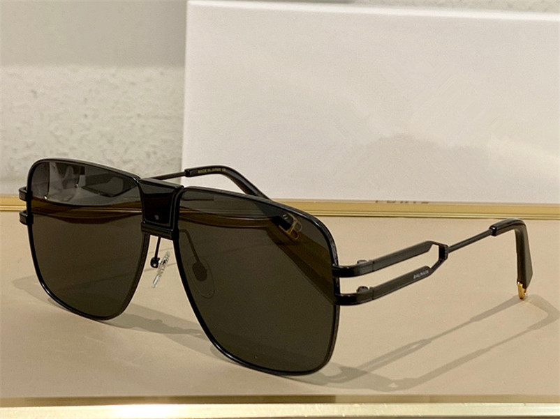 

Sunglasses For Men Women Summer Style BPS 1914 Anti-Ultraviolet Retro Square Shape Plate Full Frame fashion Eyeglasses Random Box