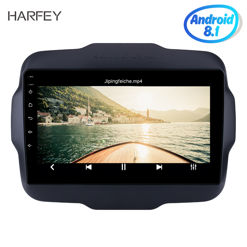 

Car dvd Multimedia Player for 2016-Jeep Renegade 9 inch Touchscreen Android GPS Navi Radio with Mirror Link WIFI Music
