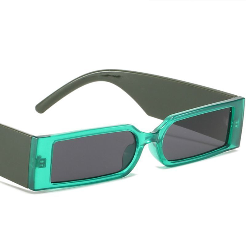 

Fashion Square Colour sunglasses Women Men Make Designer Retro Travel Rectangle Women's sunglasses Glasses wholesale, Silver