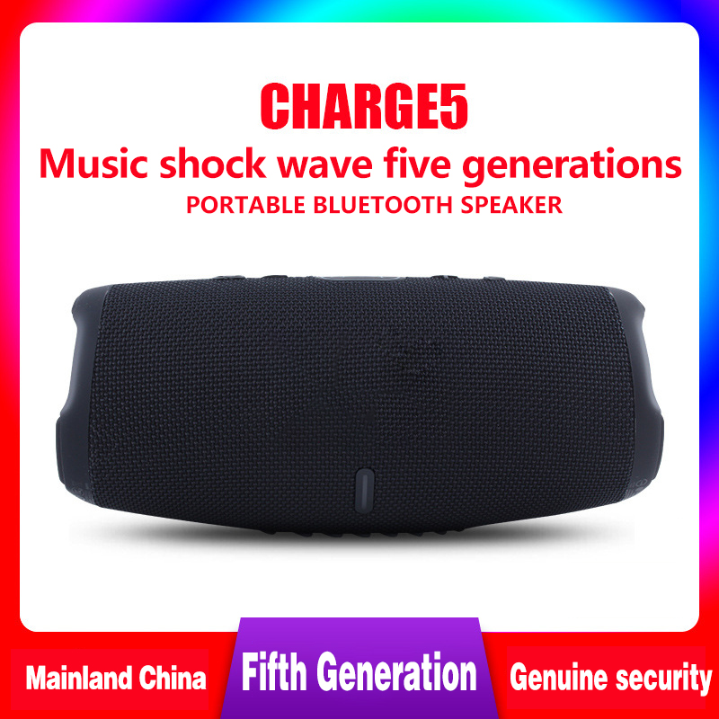 

CHARGE5 shock wave 5th generation bluetooth speaker waterproof and dustproof wireless portable outdoor indoor subwoofer seaside swimming pool smart