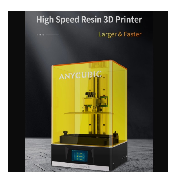 

Anycubic Photon Mono X UV Resin SLA 3D Printer 192x120x245mm