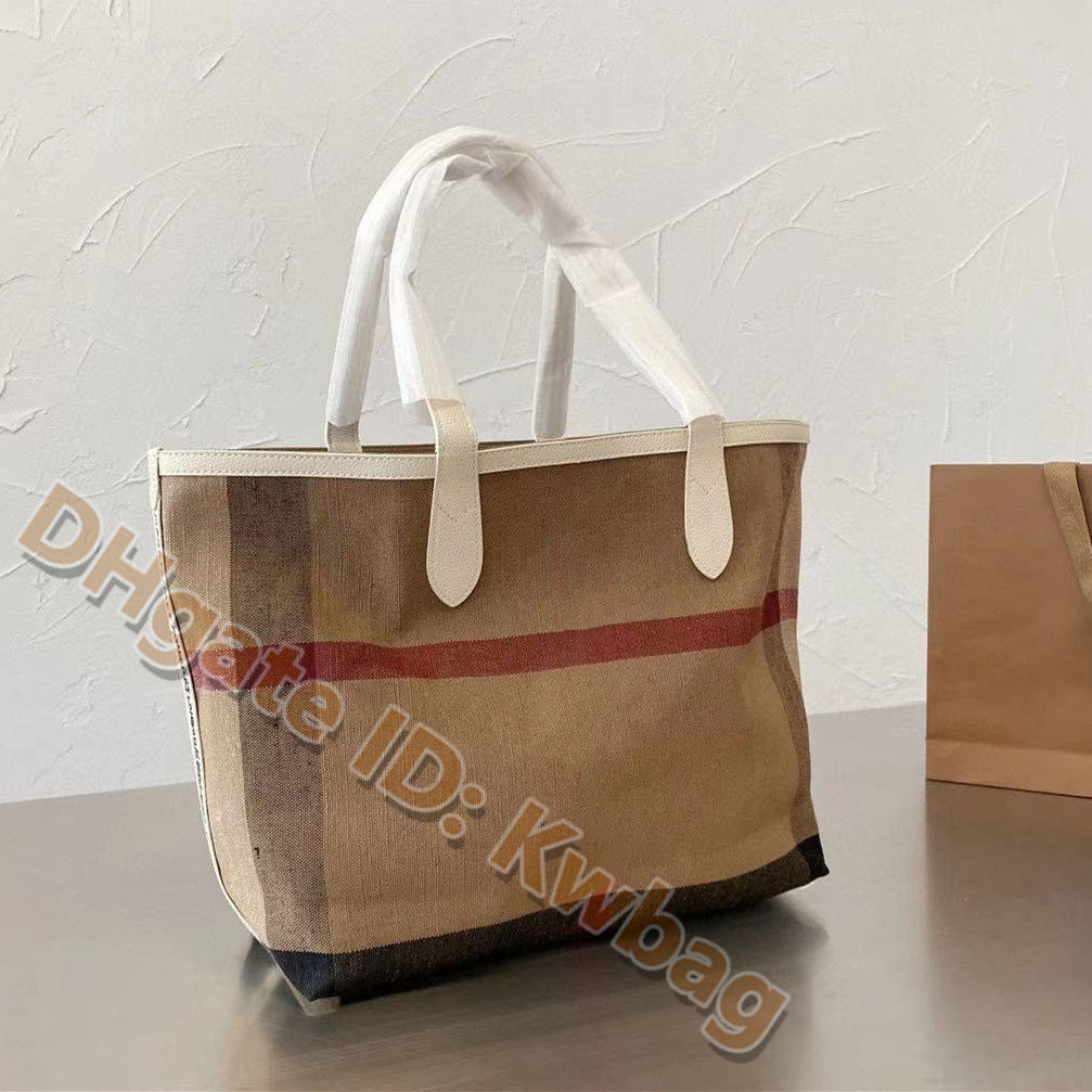 

Classic Shopping Bags Canvas Tote Bag Large Capacity Ladies Handbags Casual Totes Shoulder Print Stripes Multicolor Clutch purse Hobos Storage Handbag Wallet, No bags