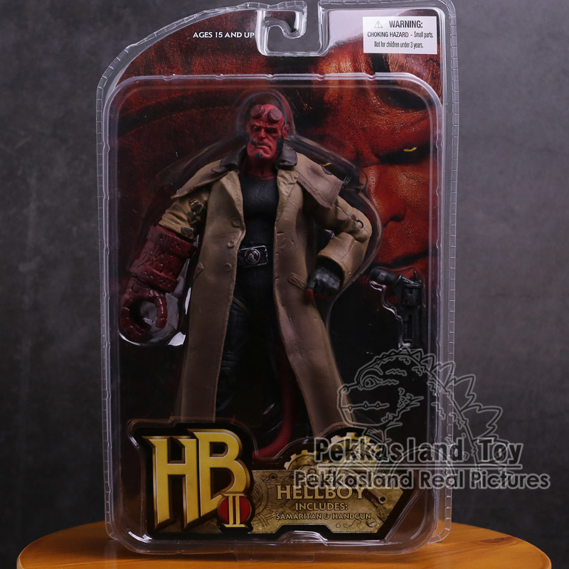 

Mezco Hellboy Pvc Action Figure Collectible Model Toy, A wounded hellboy