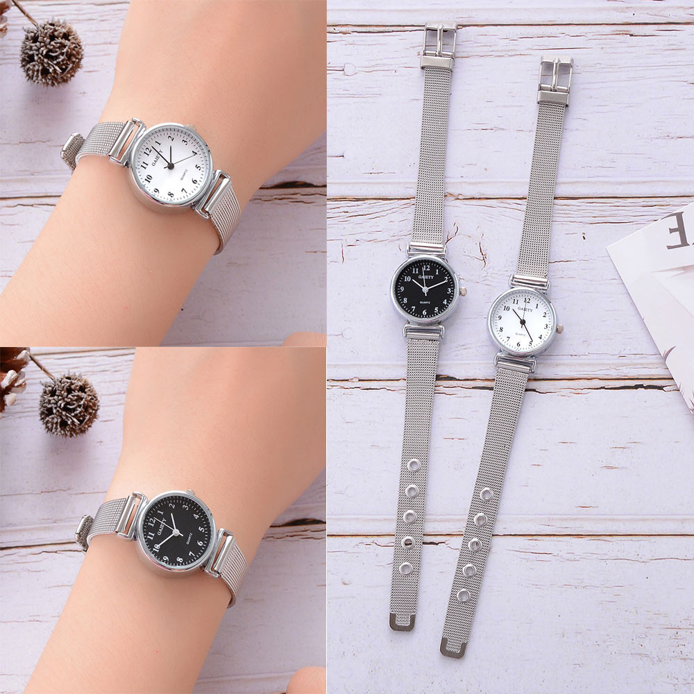 

Best Selling Womens Casual Quartz Fashion Mesh Belt Watch Analog Wrist Watch For Women Laides Relogio Feminino Dropshipp 2020Ja, Bk