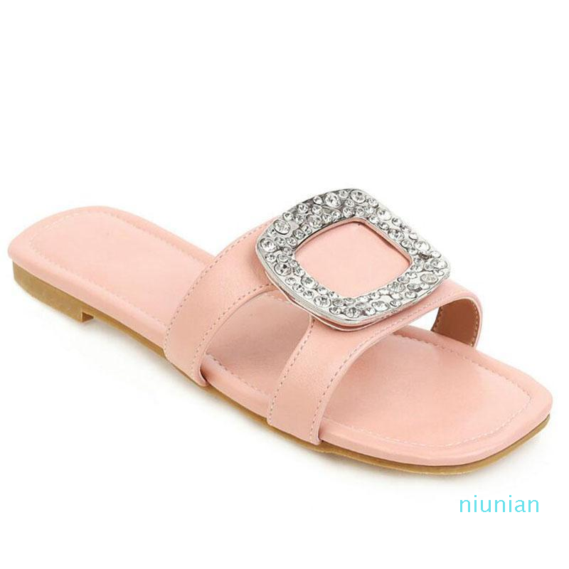 

Slippers Big size summer Women Fashion slides lady wedge sandals yellow outdoor, Red