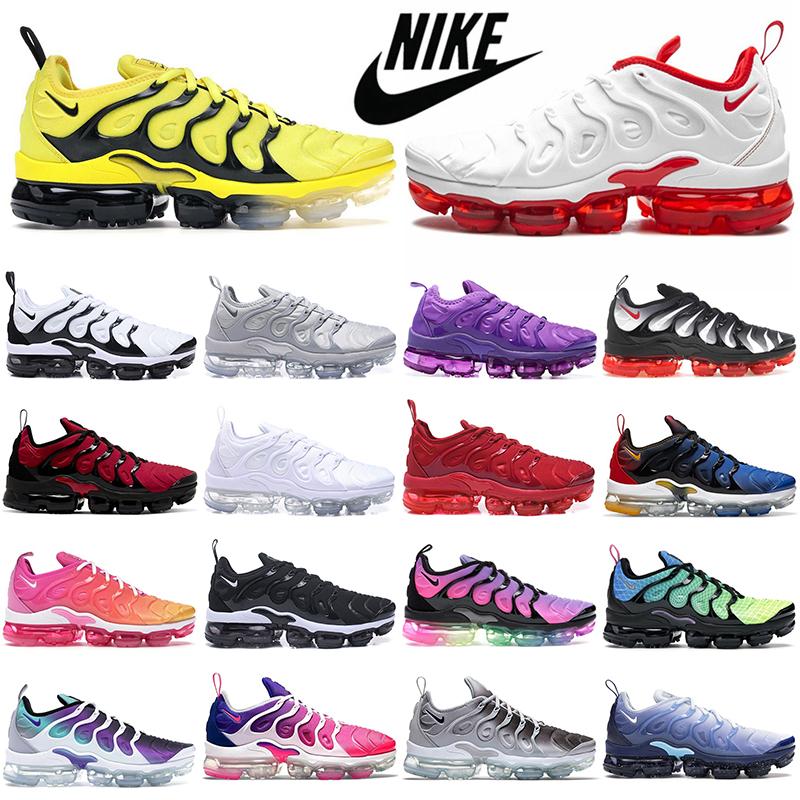 

TN plus running shoes men women Cherry Cool Grey Black White Be Ture Pastel Bleached Aqua Volt Sole tns mens womens outdoor sports trainers sneakers